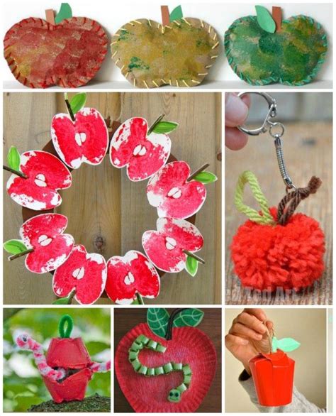 20 Apple Craft Ideas - Red Ted Art's Blog