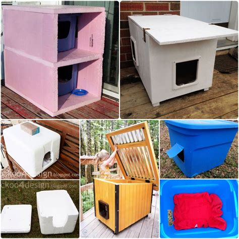 15 DIY Outdoor Cat House Plans for Feline Shelter