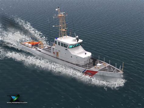 US Coast Guard Patrol Boat WPB 123 3D Model .max .obj .3ds .lwo .lw ...