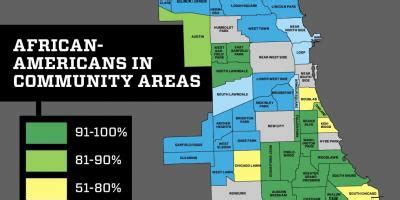 Chicago crime map by neighborhood - Chicago neighborhood crime map (United States of America)