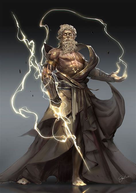 Age of Pantheons Zeus | Greek mythology art, Mythological characters ...