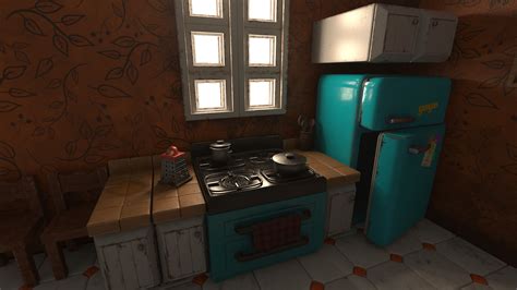 ArtStation - Stylized Kitchen