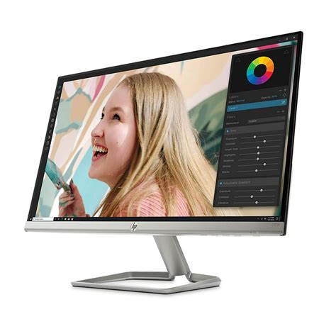 HP 27-Inch FHD Monitor with Built-in Audio (27fwa, White) - Walmart.com ...