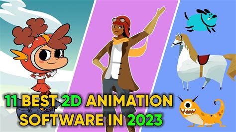 11 best 2d animation software in 2023 - YouTube