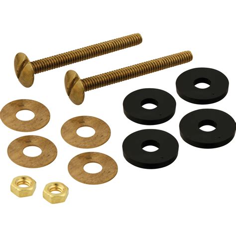 Toilet tank mounting bolt set - 2-1/2" - Master Plumber®