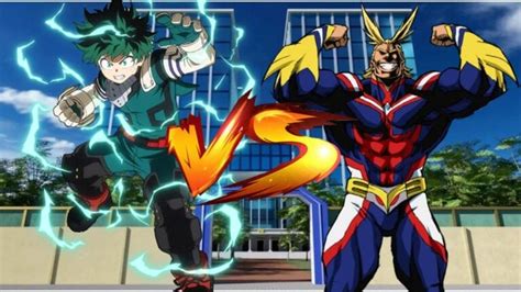 Deku vs. All Might: Who Would Win in a Fight & Why?