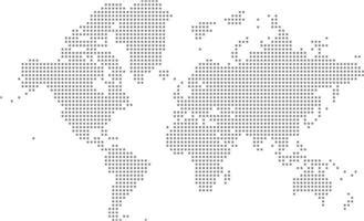 World Map Vector Dotted - Franny Antonietta