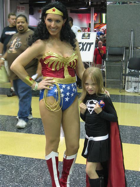 Chicago Comic Con 2011 Wonder Woman and Supergirl by DubuGomdori on DeviantArt