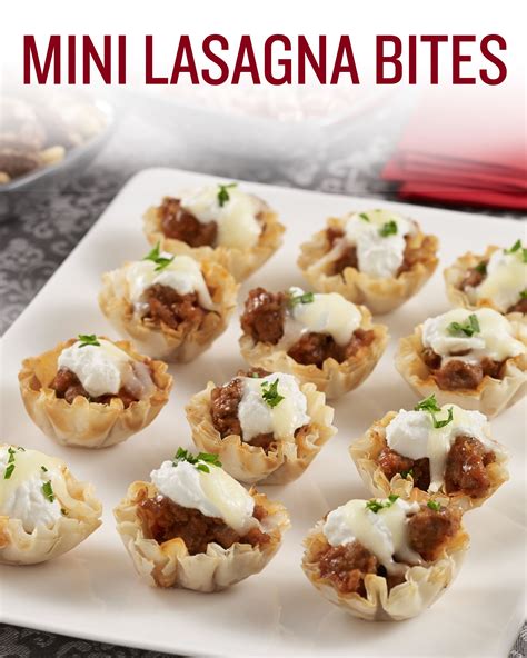 Hunt's® Mini Lasagna Bites | Oppskrift | Mat