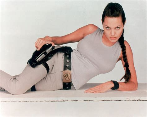 Angelina Jolie 'Was Trying Really Hard Not to Cry' at 'Lara Croft: Tomb ...