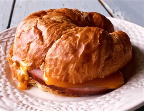 Ham and Cheese Croissant | Homemade Food Junkie