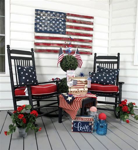 20++ Fourth Of July Yard Decorations - HOMYHOMEE