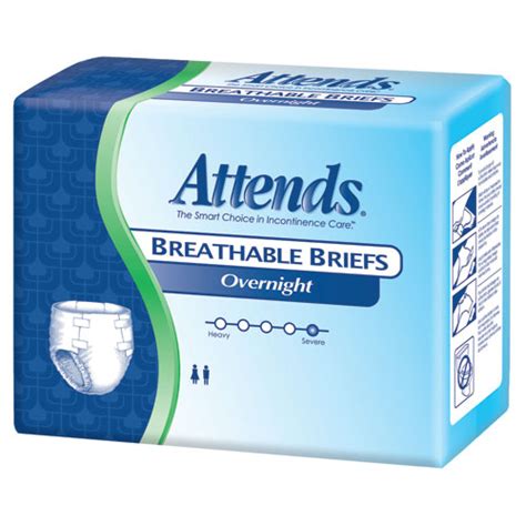 Attends Overnight Breathable Briefs