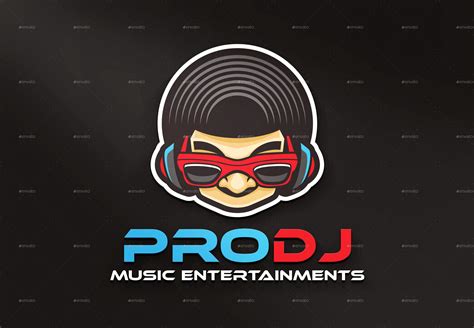 Pro DJ Logo | Dj logo, Graphic design logo, Portfolio logo