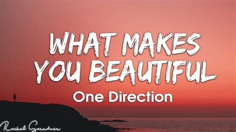 One Direction - What Makes You Beautiful (Lyrics) Chords - Chordify