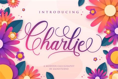 Charlie Calligraphy Font - Download fonts