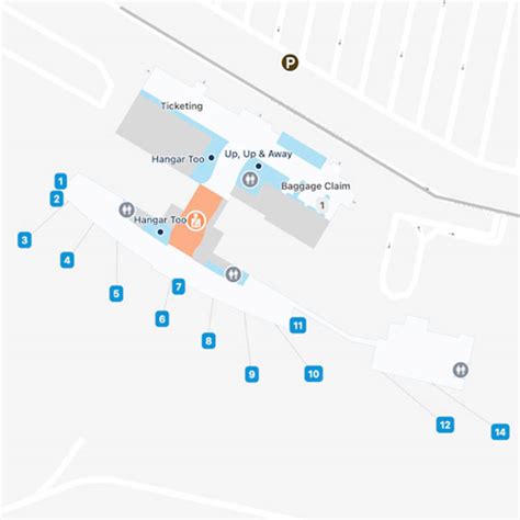 Peoria Airport Map: Guide to PIA's Terminals