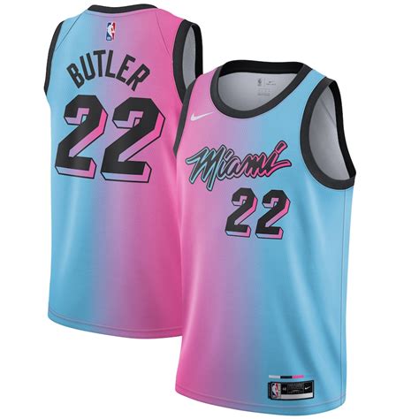 Jimmy Butler Miami Heat Nike Youth 2020/21 Swingman Jersey Pink/Blue ...