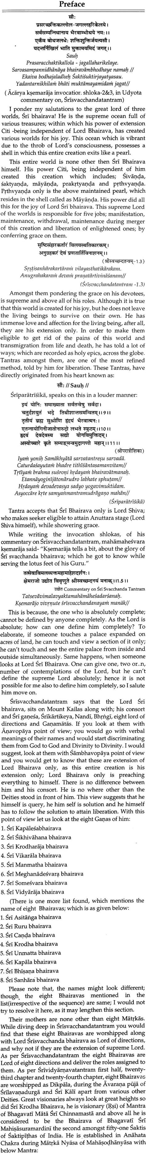 Bhuta Damara Tantra (An Authoritative Tantra of Sri Krodha Bhairava Along with His Mantras ...