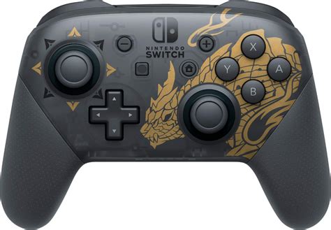 Best Buy: Nintendo Switch Pro Controller MONSTER HUNTER RISE Edition ...