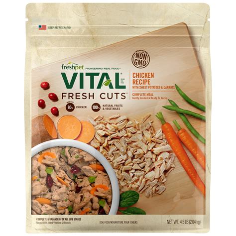 Freshpet Vital Fresh Cuts Shredded Chicken Dog Food, 4.5 lbs. | Petco