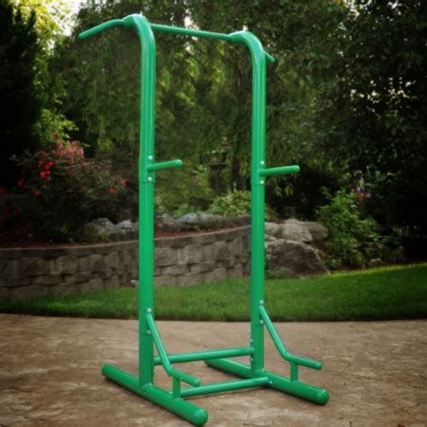 Stamina Products Outdoor Fitness Multi Use Strength Training Power Tower, Green, 1 Piece - Fry’s ...