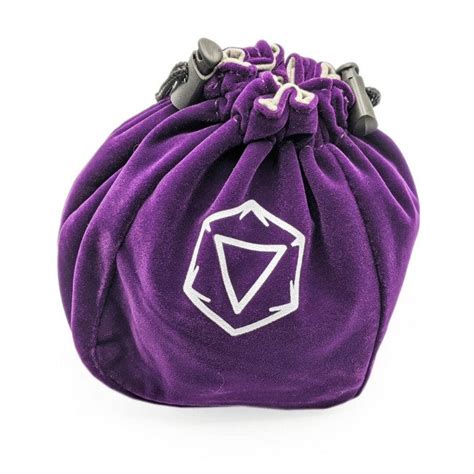 Dice Bag Velvet - Purple (WSL) - Mind Games