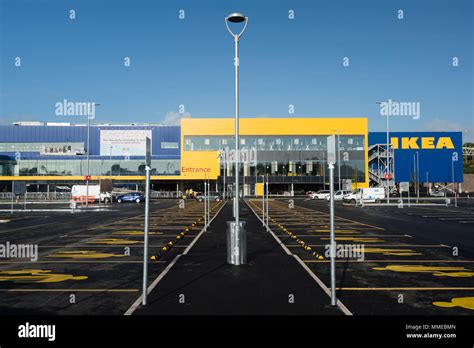 The exterior of IKEA's 21st UK store in Exeter, Devon Stock Photo - Alamy