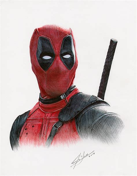 Deadpool Sketch :: Behance