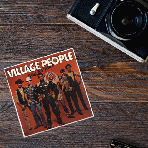 The Village People 'Macho Man' Album Coaster – Madcap & Co