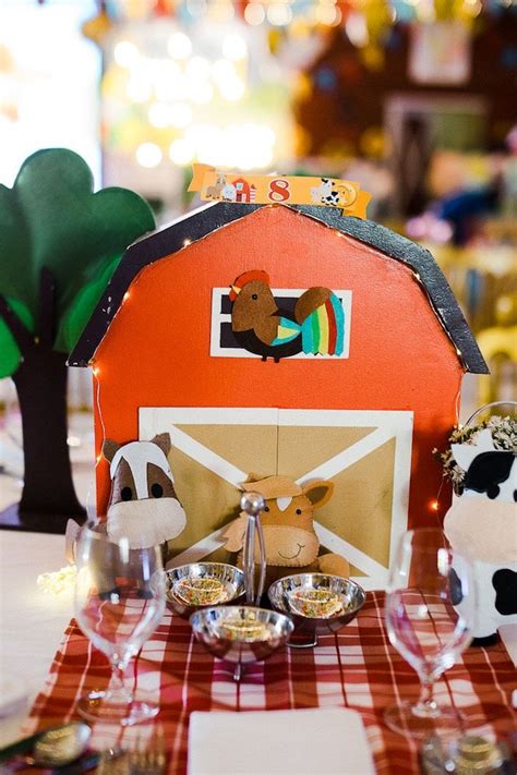 Farm Animal Birthday Party | Kara's Party Ideas | Farm animals birthday ...