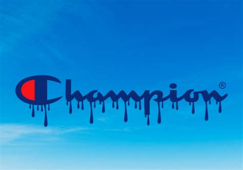 Download Dripping Champion Logo Wallpaper | Wallpapers.com