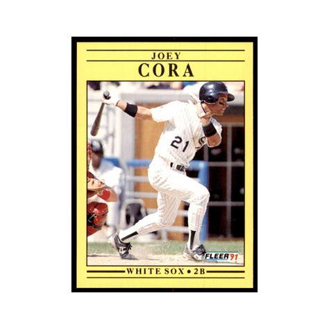 1991 Fleer Update Joey Cora Baseball Cards #U-11 | eBay