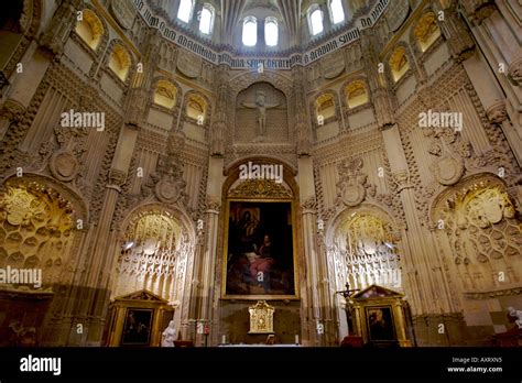 Detail from inside Murcia Cathedral Stock Photo - Alamy