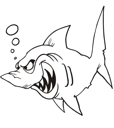 Shark Tale Coloring Pages - Coloring Home