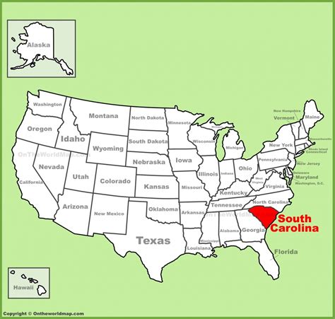 South Carolina State Maps | Usa | Maps Of South Carolina (Sc) - Myrtle Beach Florida Map ...