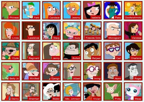 Pin by Josiah Van on phineas and ferb | Phineas and ferb, Disney colors ...