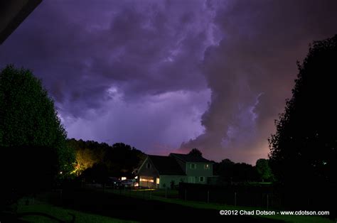 Time-lapse Video Of A Lightning Storm (July 20, 2012) – Chad Dotson