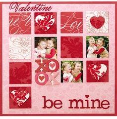 Valentine's Day Scrapbook Page Ideas : Scrapbook Ideas For Valentine S Day - Create beautiful ...