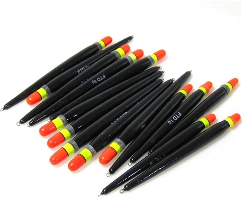 15 FTD Fishing Floats - Trotting Set (5 x 1,2 & 3g Black): Amazon.co.uk ...