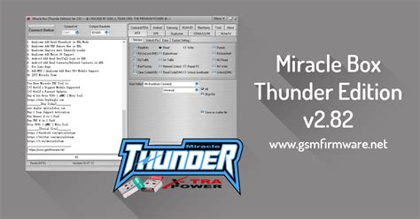 Miracle Box (Thunder Edition) v2.82 Crack by [GSM X TEAM]