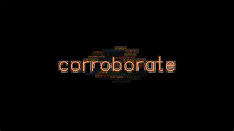 CORROBORATE: Synonyms and Related Words. What is Another Word for CORROBORATE? - GrammarTOP.com