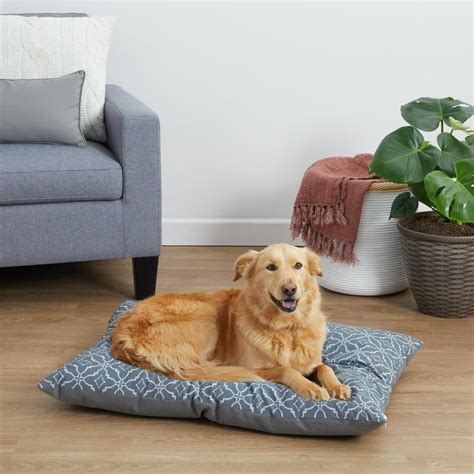 Vibrant Life Pillow Style Dog Bed for Large Dogs, Large, Grey - Walmart ...