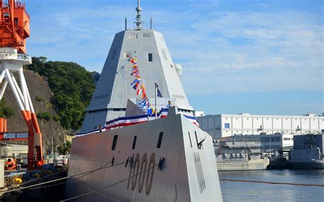 USS Zumwalt, one of the Navy’s new stealth destroyers, visits Japan for ...