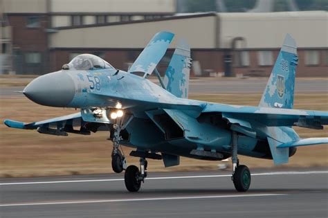 ‘Emergency’ Caused A Ukrainian Su-27 Fighter To Crash, Killing A US ...