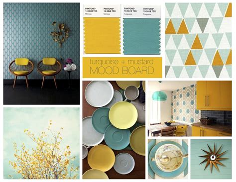 Risultati immagini per mustard turquoise interior | Yellow living room ...