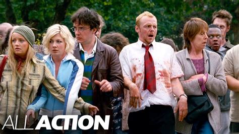 Becoming Zombies | Shaun of the Dead | All Action - YouTube