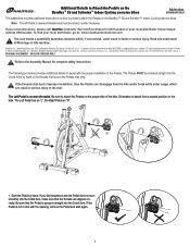 Schwinn IC4 Indoor Cycling Bike Manual