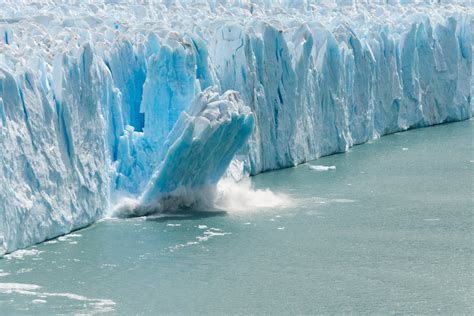 Melting glaciers are pushing down the bottom of the ocean