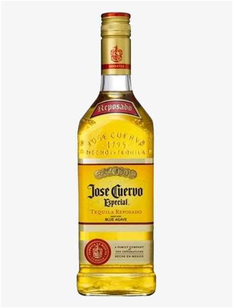 Jose Cuervo Especial Reposado Tequila - 265x500 PNG Download - PNGkit